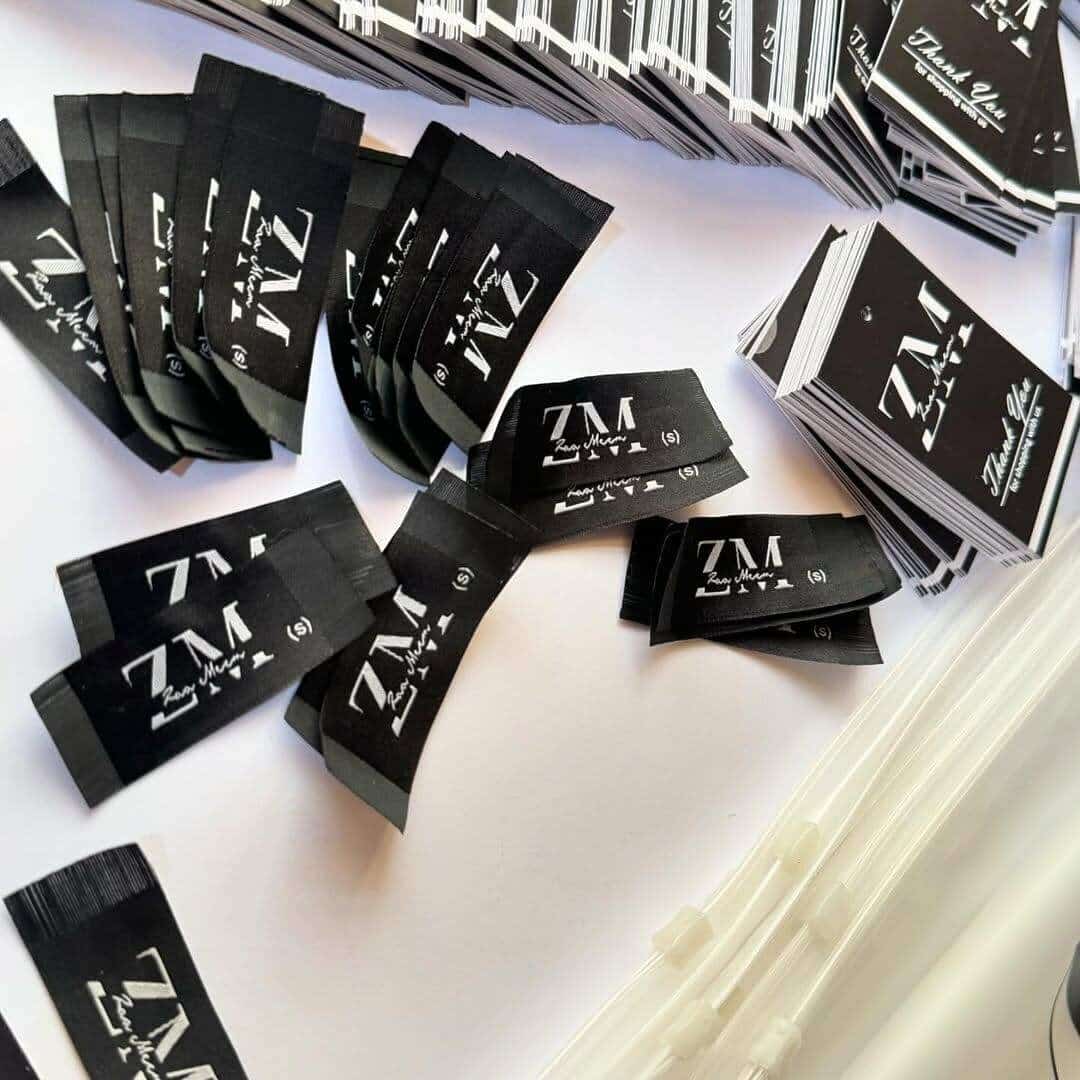 WOVEN LABELS | HANG TAGS | ZIPPER BAGS CustomPackaging FashionStartup PrimeLabelsIntl