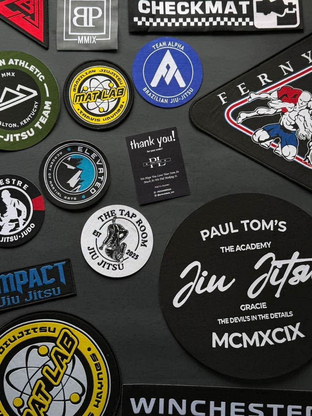 CUSTOM WOVEN PATCHES