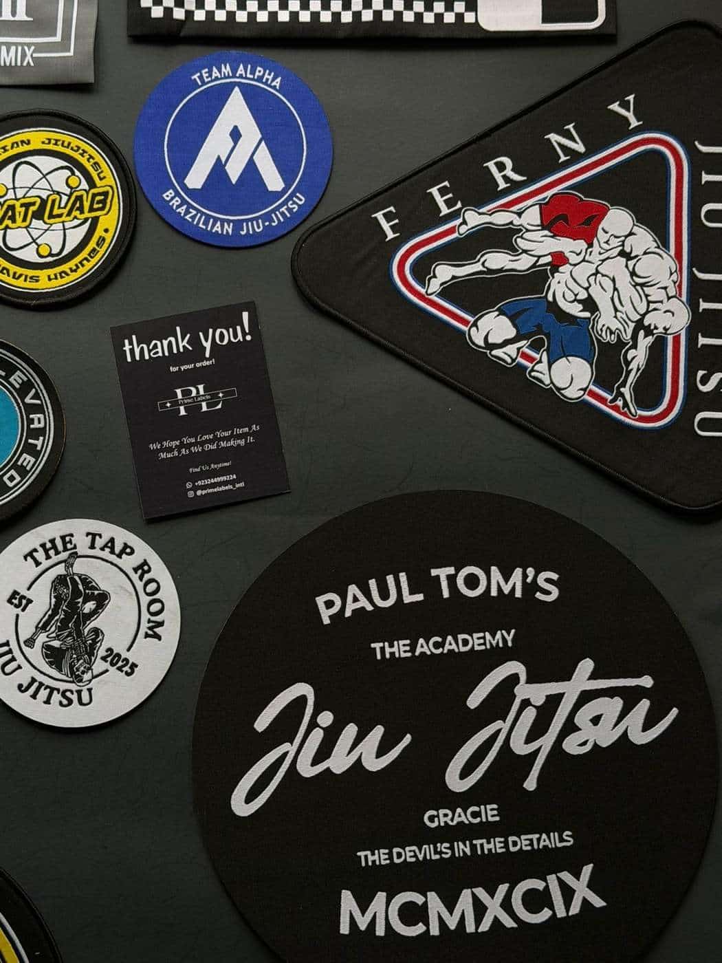 CUSTOM WOVEN PATCHES