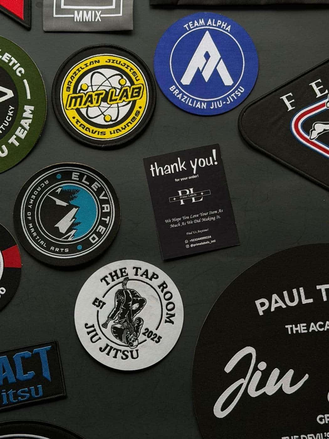 CUSTOM WOVEN PATCHES