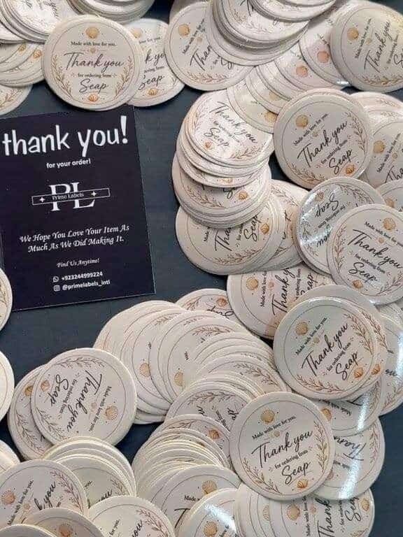 High-quality premium stickers for a professional look. DM to order