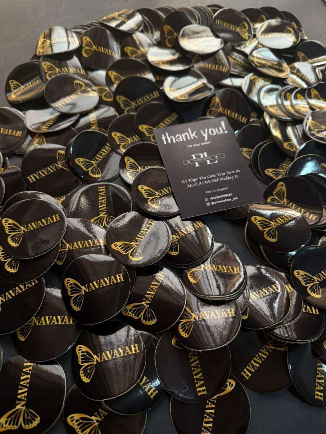 ROUND PREMIUM STICKERS