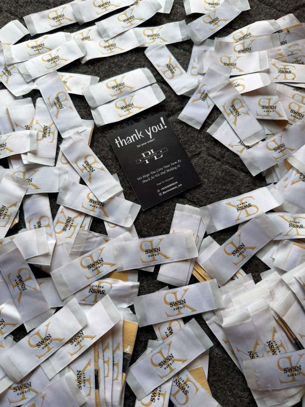 PREMIUM WOVEN LABELS ✨