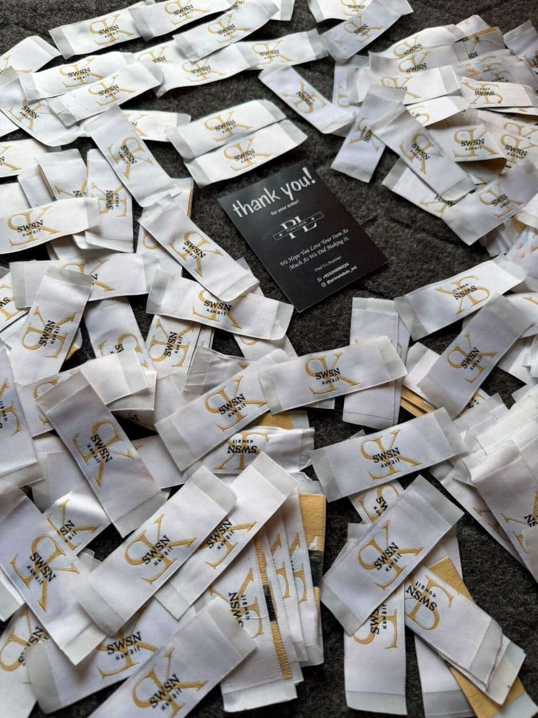 PREMIUM WOVEN LABELS ✨