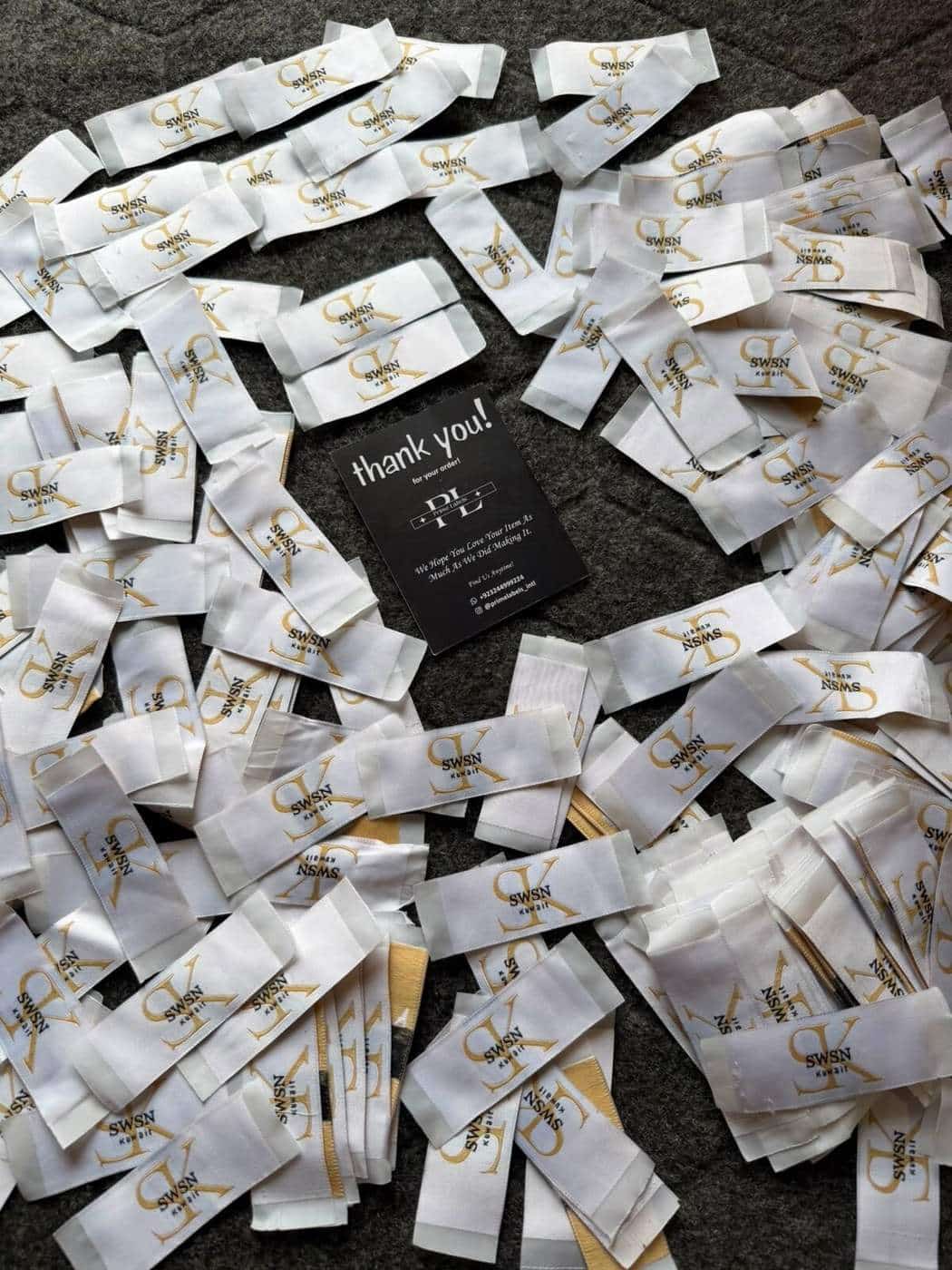 PREMIUM WOVEN LABELS ✨