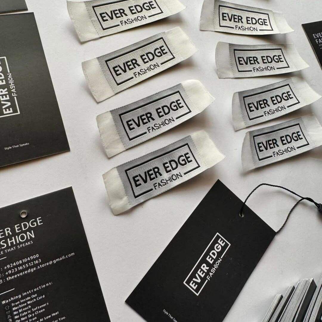 When you combine Woven Labels and Hangtags, you aren't just selling a product—you're selling a "unboxing experience." — Prime Labels work sample