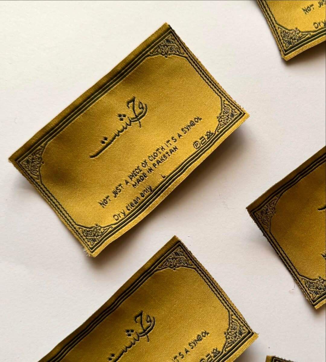 Your brand is in the details. Elevate your garments with our premium finishing touch FashionBranding PrimeLabelsIntl ClothingAccessories — Prime Labels work sample