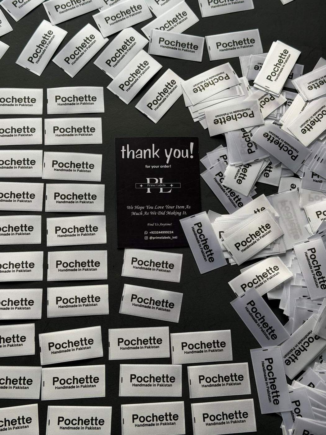 CUSTOM FABRIC LABELS | Consistent. Bold. Professional — Prime Labels work sample