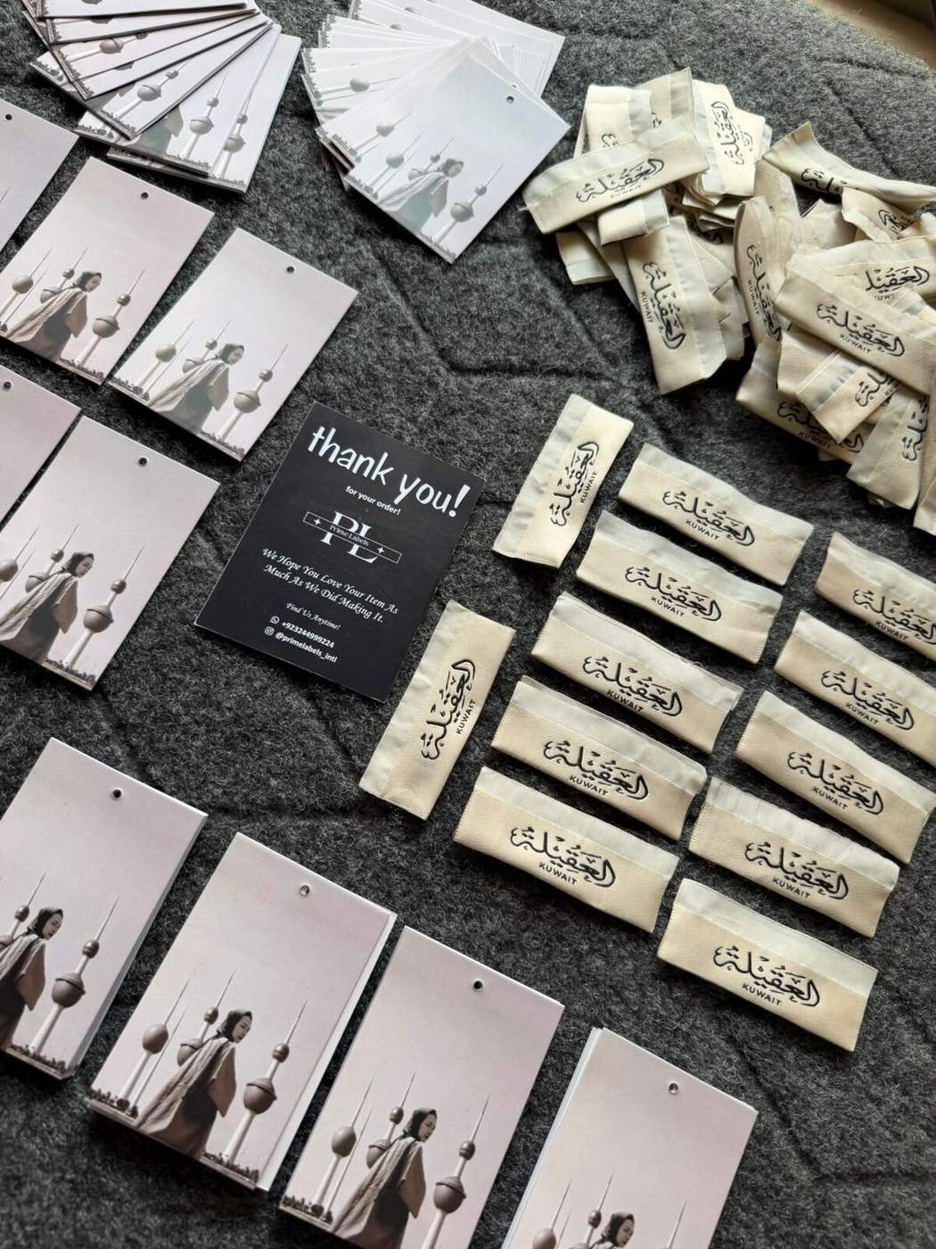 WOVEN LABELS | HANG TAGS — Prime Labels work sample
