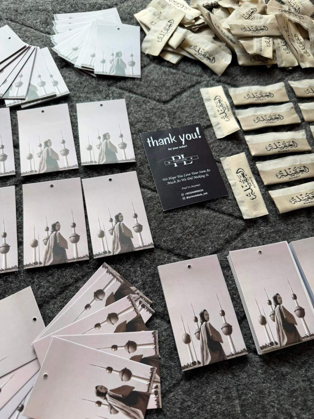 WOVEN LABELS | HANG TAGS — Prime Labels work sample