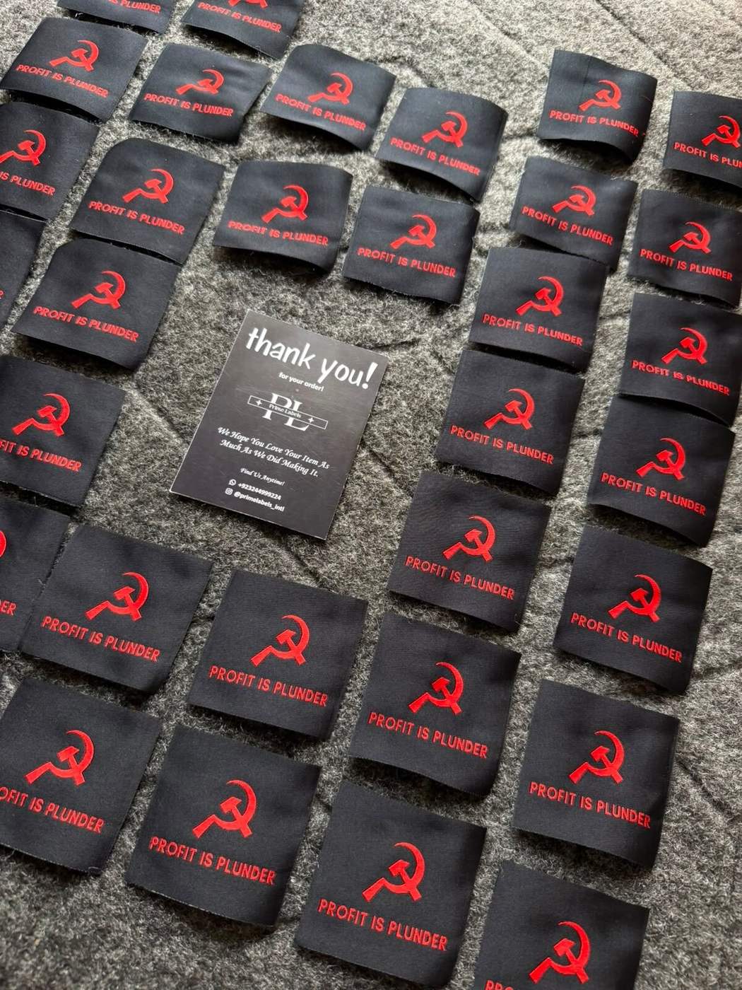 Complete branding solution — Prime Labels work sample
