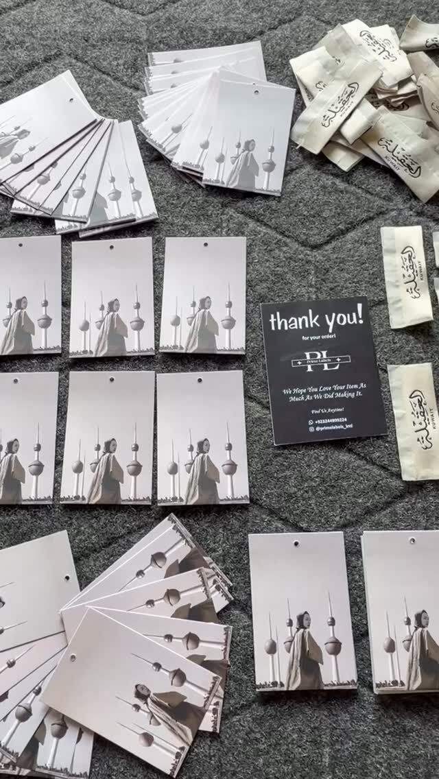 WOVEN LABELS | HANG TAGS — Prime Labels work sample